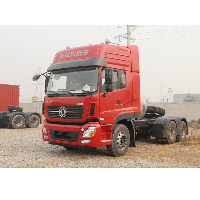 64 440hp dongfeng tianlong tractor truck right front
