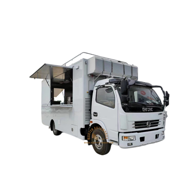 Camion de nourriture mobile Donngfeng Diesel 4x2