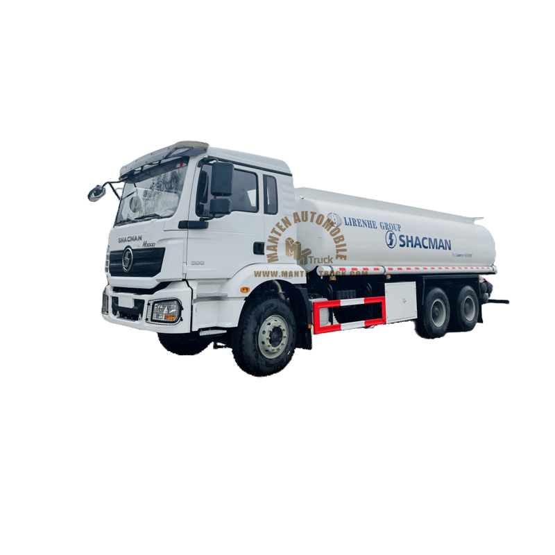 Camion de réservoir de carburant Shacman 6x4