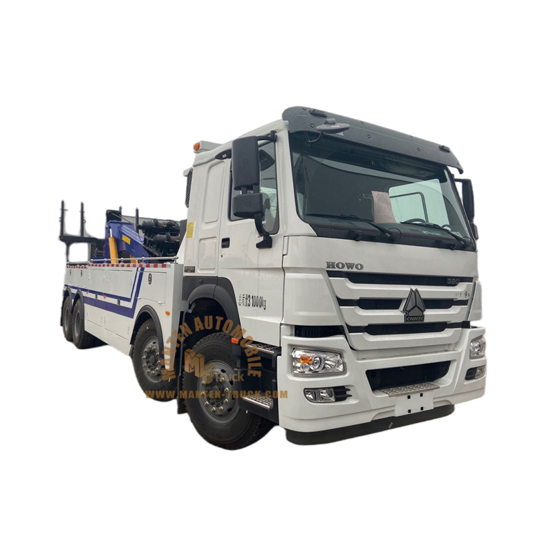 sinotruk howo 25ton integrated tow truck
