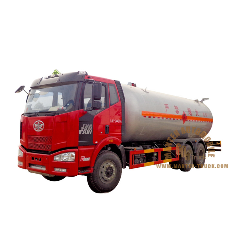 Camion de transport d'ammoniac Faw 6x4 12ton