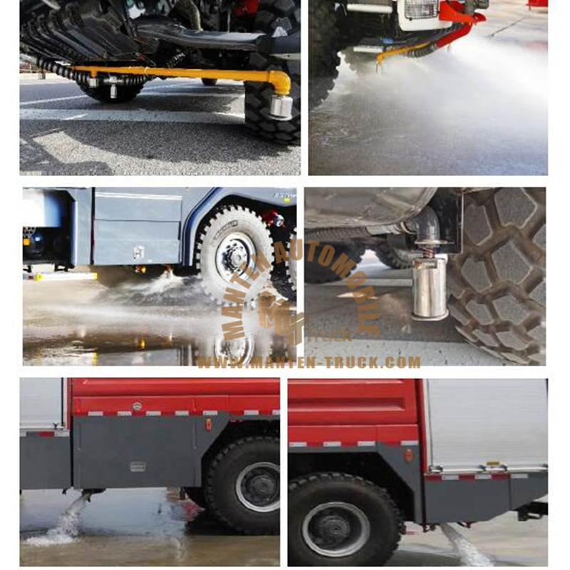 Système de protection contre les camions de pompiers d'aéroport