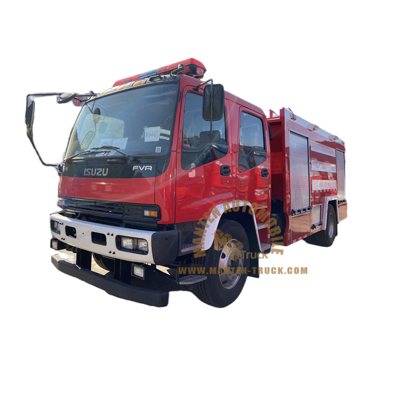 Camion de lutte contre l'incendie d'ISUZU FVR 6000l