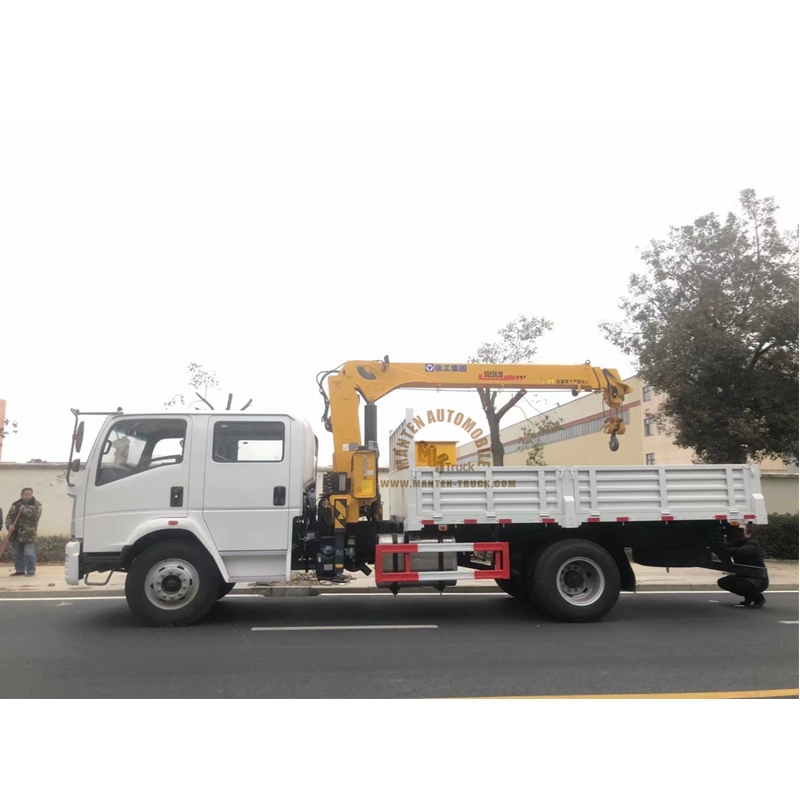 construction flatbed truck