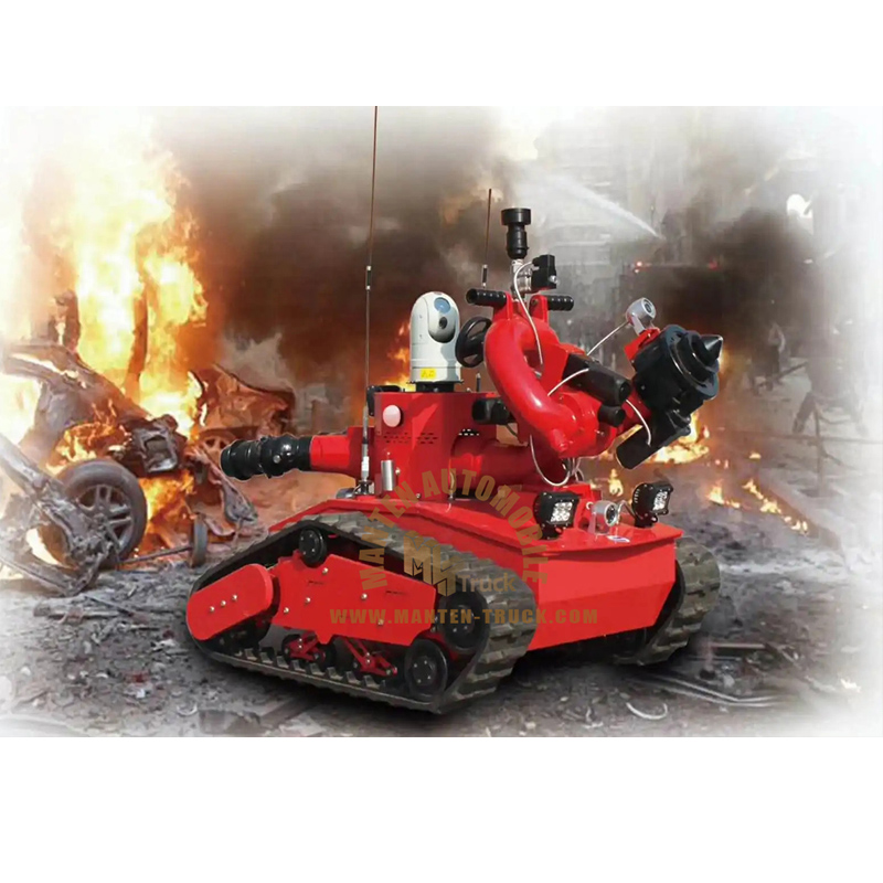 Robot de lutte contre l'incendie avec preuve d'explosion et fonction ignifuge