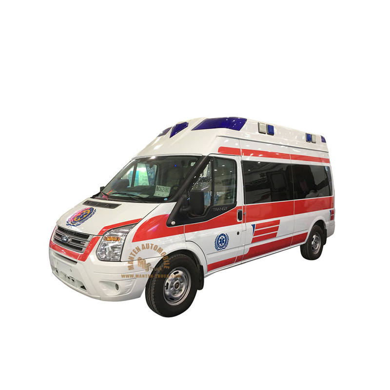 Ambulance de transport des patients de l'hôpital à pression négative Ford