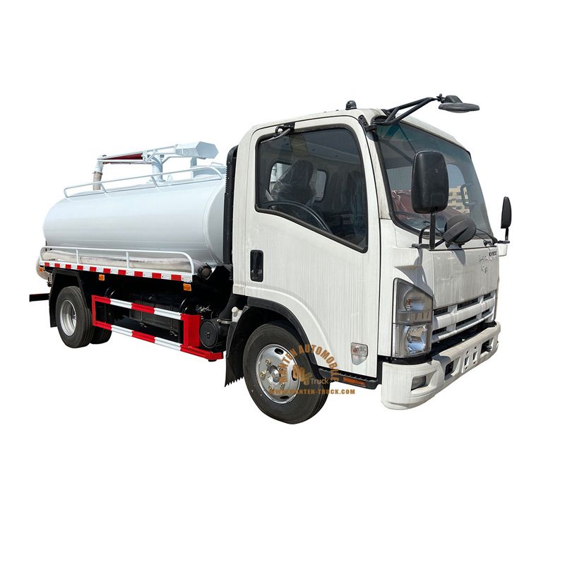 isuzu 6m3 fecal cleaning truck
