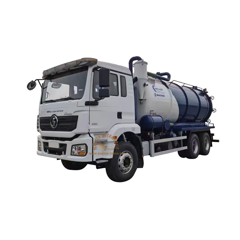 shacman 20 m3 cresspool cleaning truck