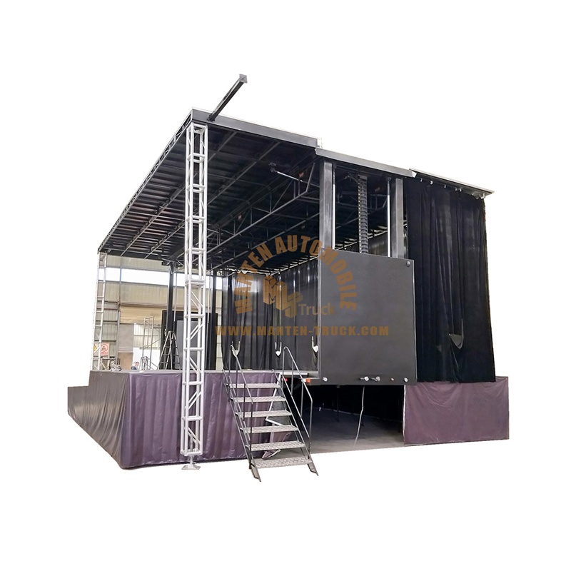 8m outdoor stage trailer