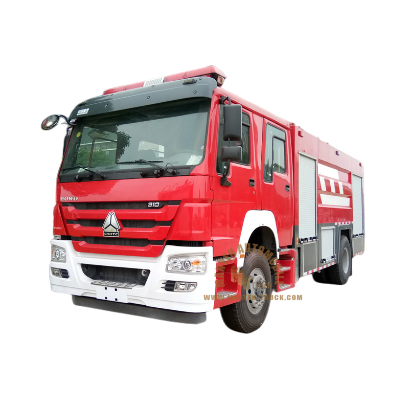 howo 6ton fire truck