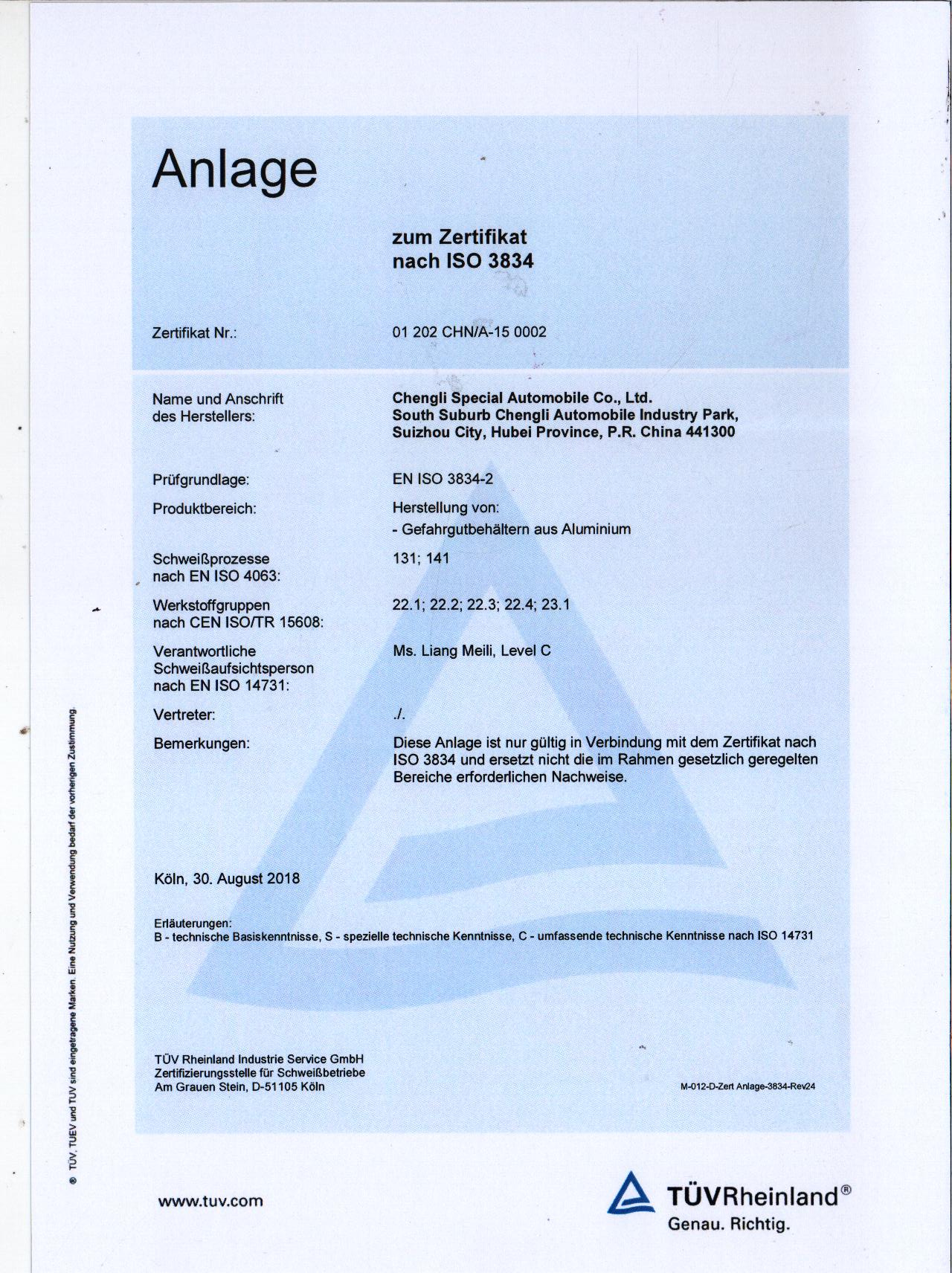 adr certificate 04