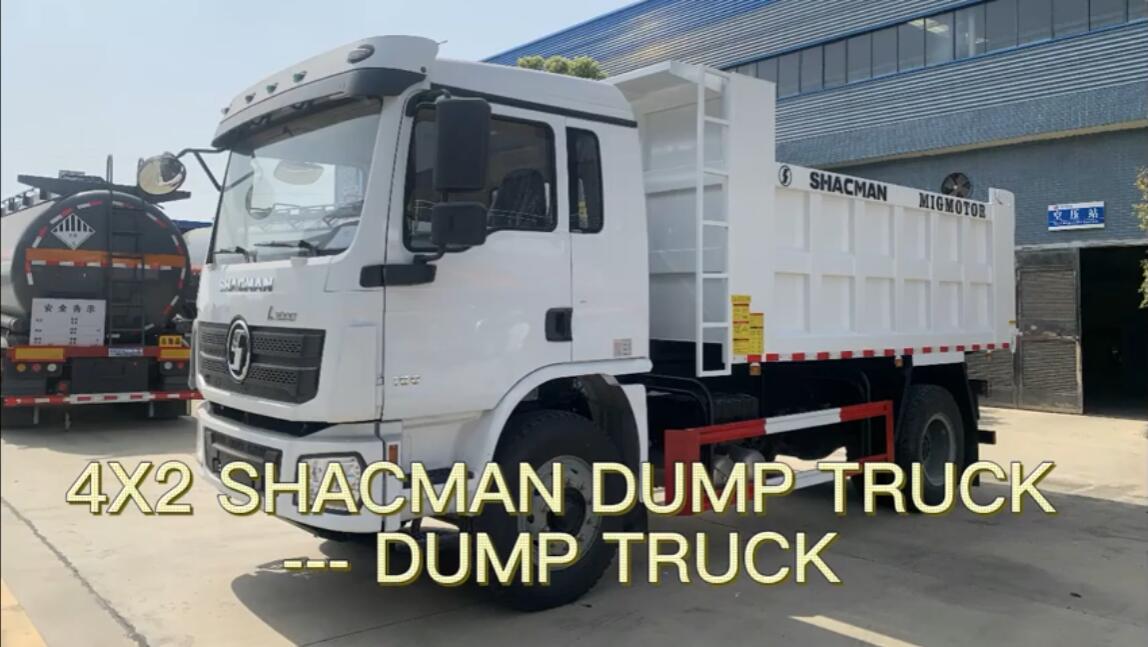Camion à benne basculante Shacman 4x2 10 tonnes