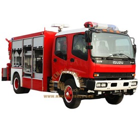 Camion d'incendie de sauvetage