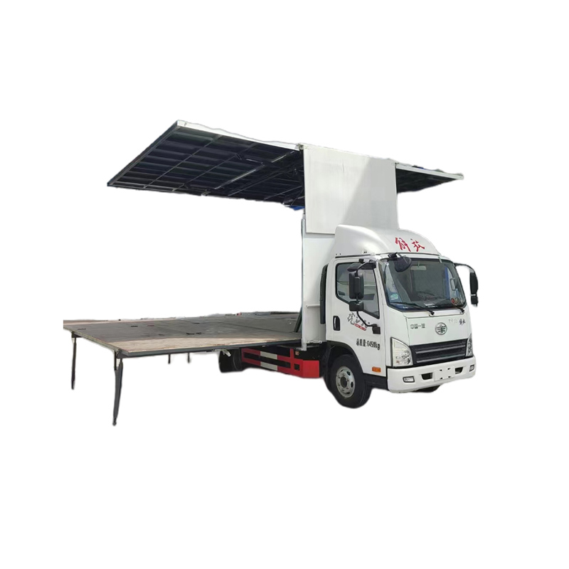 mobile concert stage truck