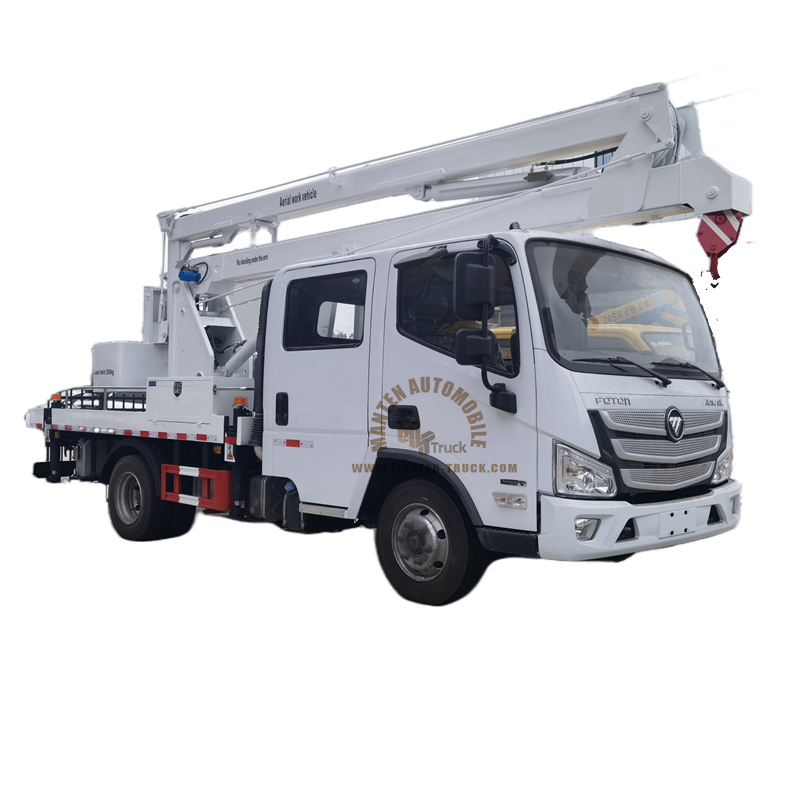 truck mounted articulated boom lift