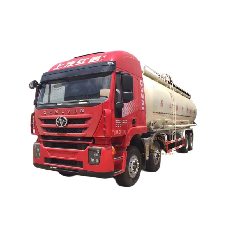 iveco 8x4 40cbm bulk cement truck