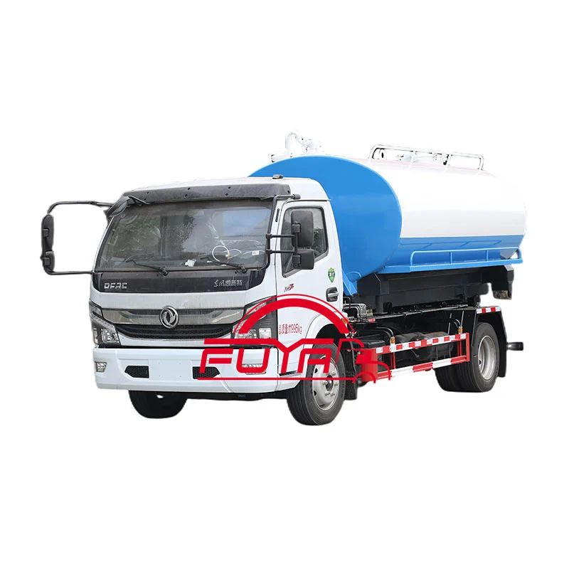 Dongfeng Camions à ordures roll-off 12 tonnes avec réservoir à vide